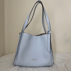 NWT Kate Spade Knott Large Shoulder Bag in Watercolor with Dust Bag